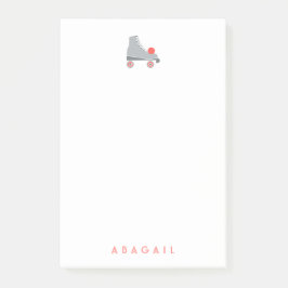 Bloco De Notas Patins - Coral