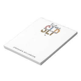 Bloco De Notas Patologista Leopard de Discurso SLP Futuro Persona