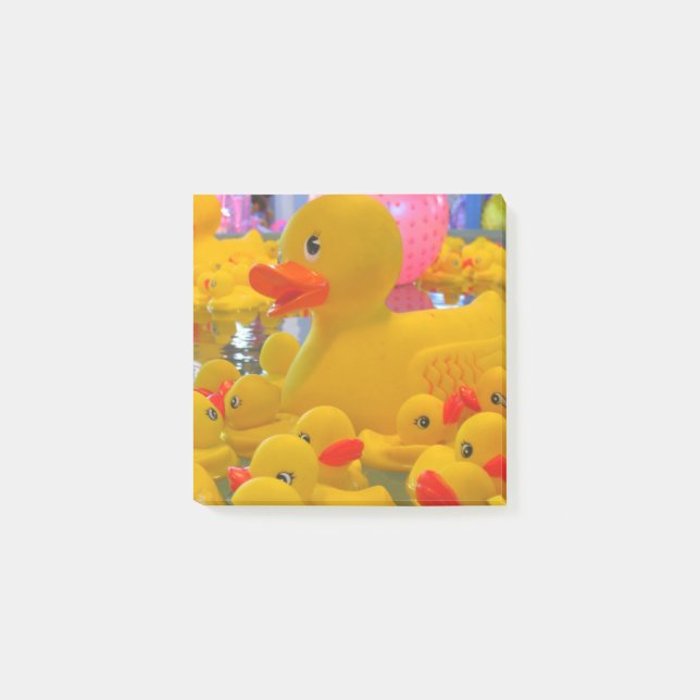 Bloco De Notas Patos de borracha postam-no (Frente)