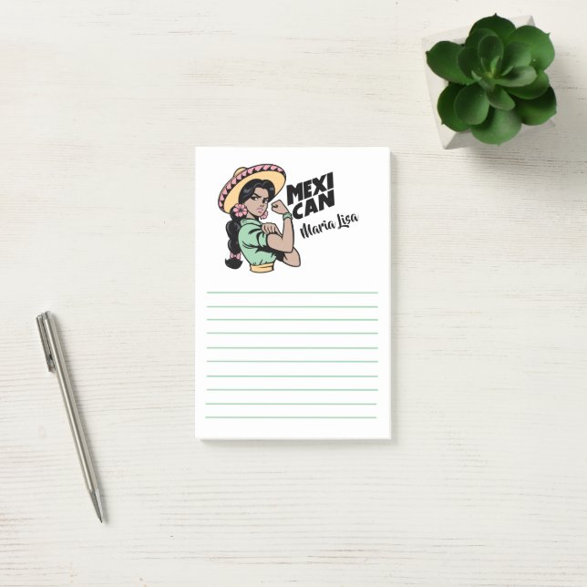 Bloco De Notas Patrimônio Hispânico Mexicano (Escritótio)