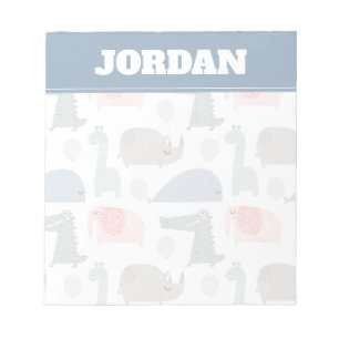 Bloco De Notas Patterno De Carroçaria Engraçado Com Rosto Engraça