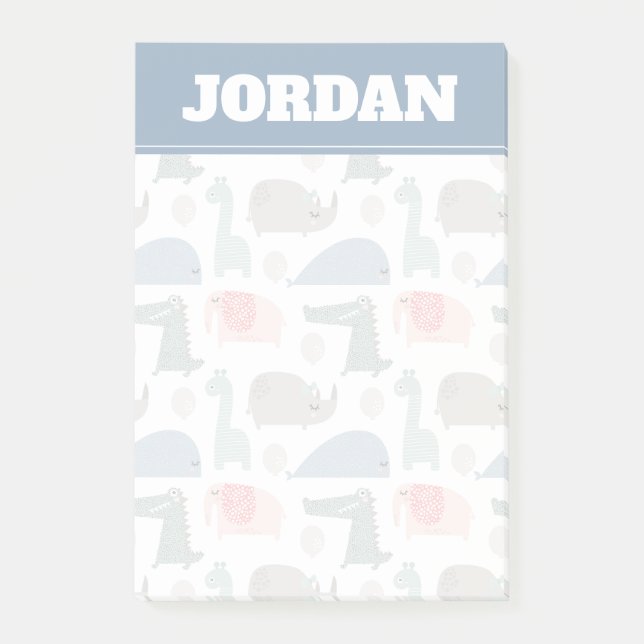 Bloco De Notas Patterno De Carroçaria Engraçado Com Rosto Engraça (Frente)