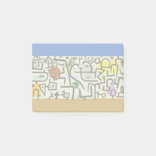 Bloco De Notas Paul Klee Rich Harbor Abstrato Expressionismo