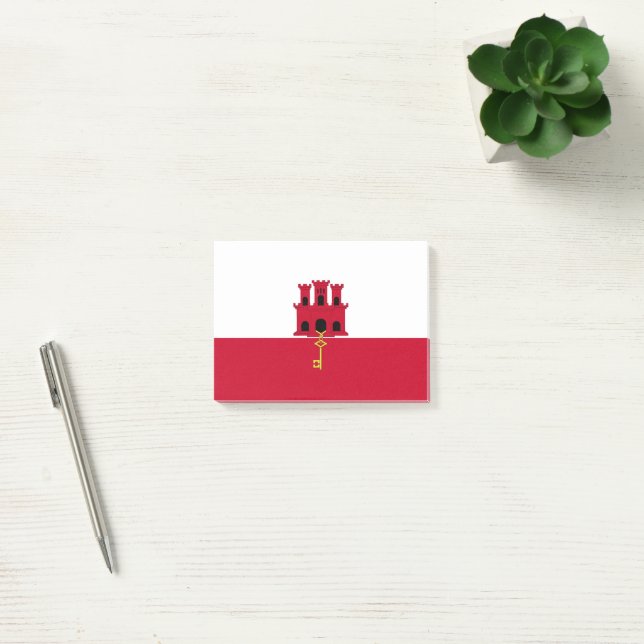 Bloco De Notas pavilhão de Gibraltar (Escritótio)