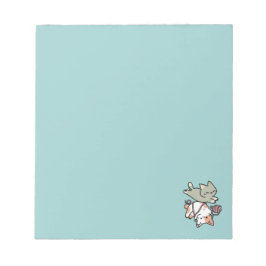 Bloco De Notas Paws and Play – Adorable Cat Illustration