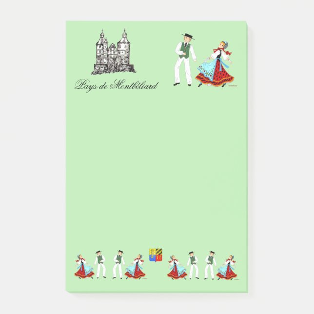 Bloco De Notas Pays de Montbéliard, France (Frente)