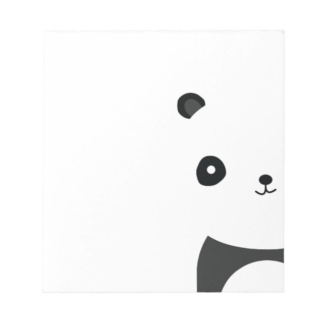 Bloco De Notas Peaceful Panda (Frente)