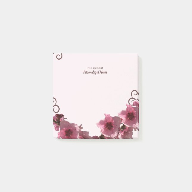 Bloco De Notas Peach Blossoms 2 (Frente)