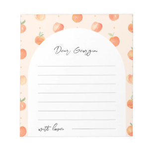 Bloco De Notas Peach Time Capule Notepad