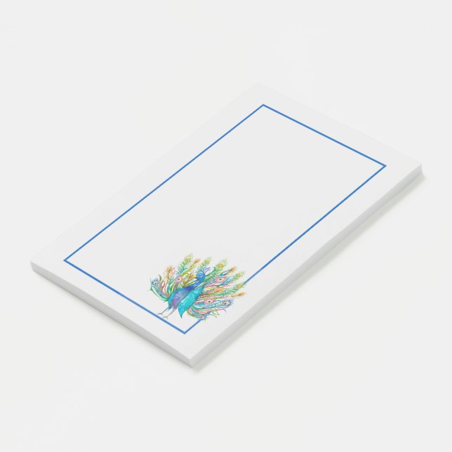 Bloco De Notas Peacock (Inclinado)