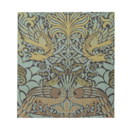 Bloco De Notas Peacock e Dragon (por William Morris)