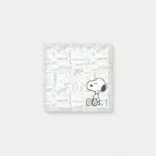 Bloco De Notas PEANUTS Esnoopia sobre Histórias em quadrinhos b
