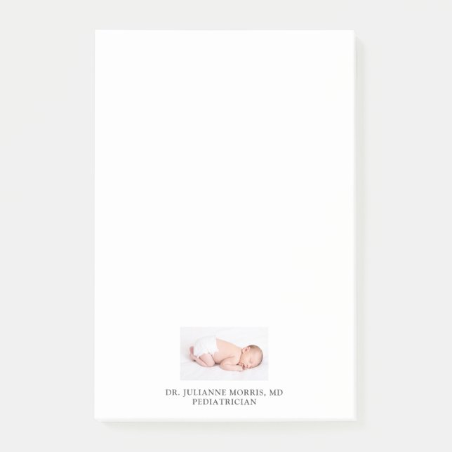 Bloco De Notas Pediatra Médica (Frente)