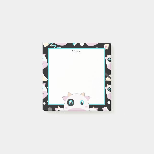 Bloco De Notas Peekaboo Cow (Frente)