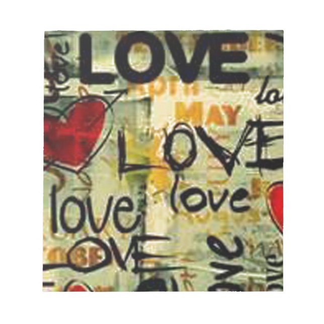 Bloco De Notas Pegue Um Pequeno Grafite De Amor (Frente)