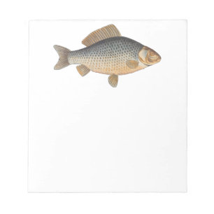 Bloco De Notas Peixes+trabalho de arte+design+pesca+pesca+pesca