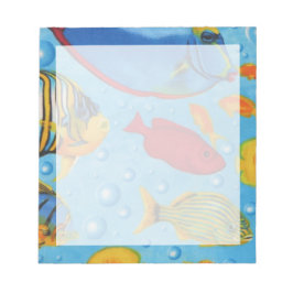 Bloco De Notas Peixes Tropicais 2