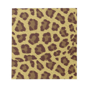 Bloco De Notas Pele do leopardo