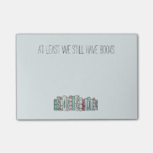 Pelo menos nós ainda temos livros