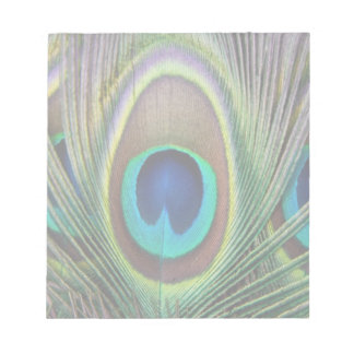Bloco De Notas Pena de Peacock