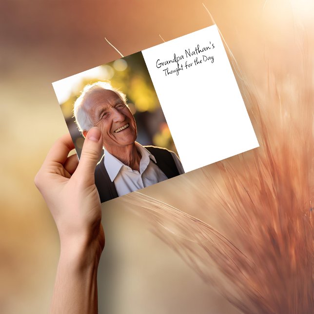 Bloco De Notas Pensamento Personalizado para as Notas do Dia (Criador carregado)