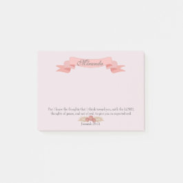 Bloco De Notas Pensamentos calmos cristãos