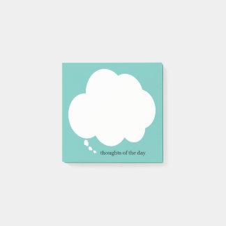 Bloco De Notas Pensamentos do Bobo simples do dia