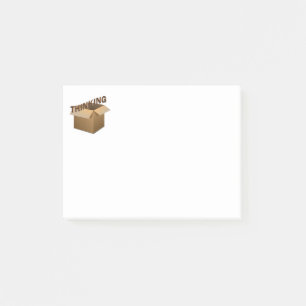 Bloco De Notas Pensando Fora Da Caixa