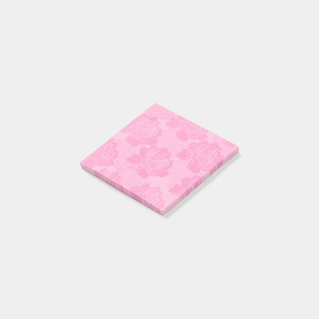 Bloco De Notas Peony Post it Notes (Inclinado)