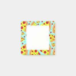 Bloco De Notas Pepperoni Pizza Slices Pizza Restaurante Entrega