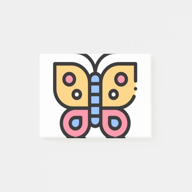 Bloco De Notas Pequena Borboleta (Frente)