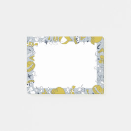 Bloco De Notas Pequenas Coisas Escolares Divertidas