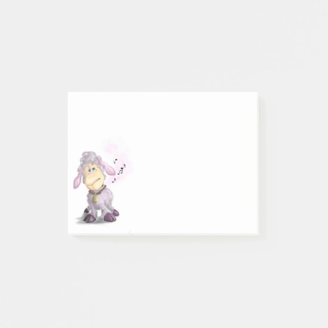 Bloco De Notas Pequenas notas adesivas (Frente)