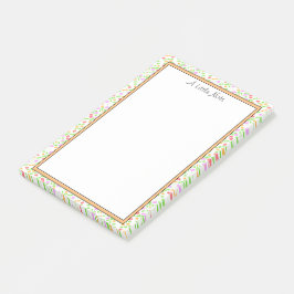 Bloco De Notas Pequenas Notas Flores