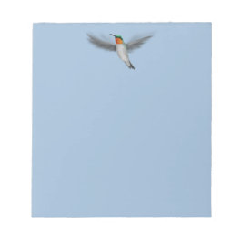 Bloco De Notas Pequeno Hummingbird Ilustrado