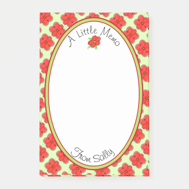 Bloco De Notas Pequeno Memo (Frente)