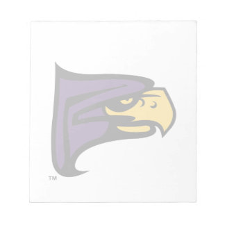 Bloco De Notas Perfil do Mascote do Falcão do Hunter College