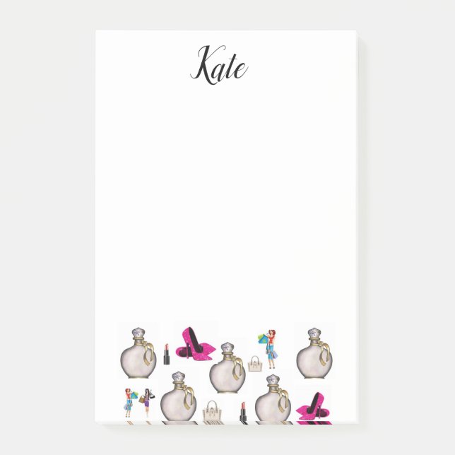 Bloco De Notas Perfume de Post-it Notes (Frente)