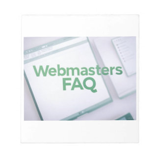 Bloco De Notas Perguntas frequentes sobre WebMasters
