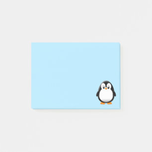 Bloco De Notas Personalização de Cartoon Pinguim Bonito
