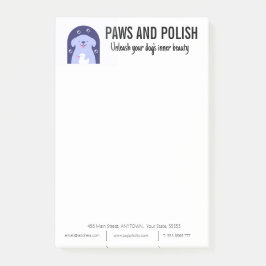 Bloco De Notas Personalização de negócios para remoção de cães