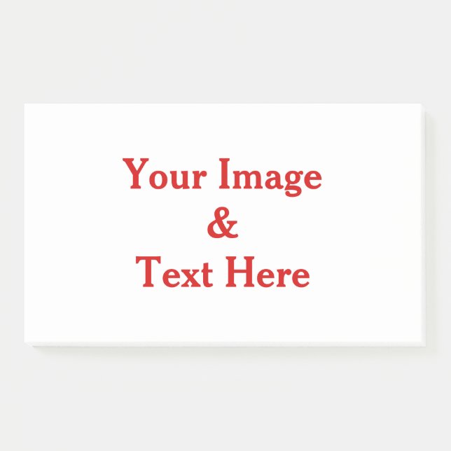 Bloco De Notas Personalizada Personalizada Sua Própria Foto (Frente)