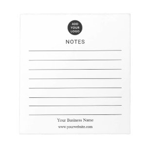 Bloco de Notas Personalizadas para Negócios