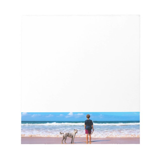 Bloco de Notas Personalizado com Foto do Seu Anima (Frente)