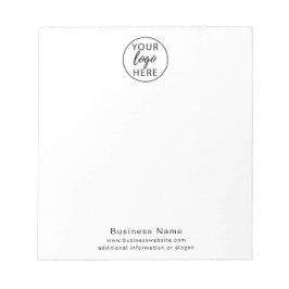 Bloco de Notas Personalizado com Logotipo da Empre