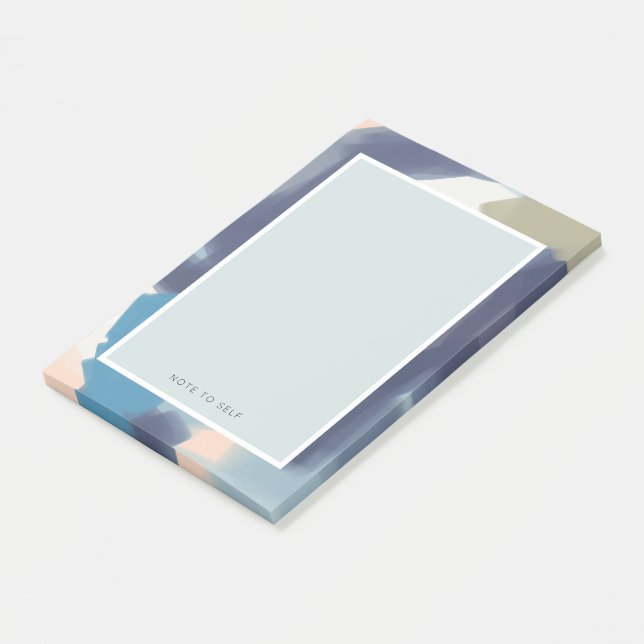 Bloco de Notas Personalizado com Traço de Pincel M (Inclinado)