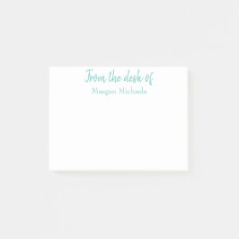 Bloco De Notas PERSONALIZADO DA MESA DAS anotações Postadas