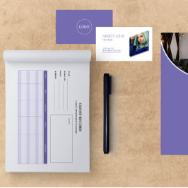 Bloco de Notas Personalizado de Acompanhamento de 