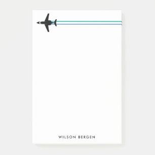 Bloco de Notas Personalizado de Formação Jet Strip