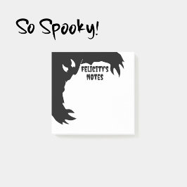 Bloco de Notas Personalizado de Halloween Monstro 
